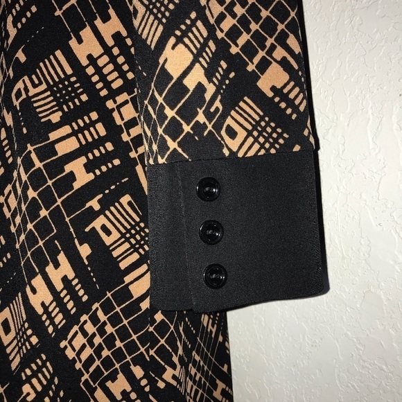 Studio1 Stretch Button Front Shirt Dress 8 - Picture 6 of 8